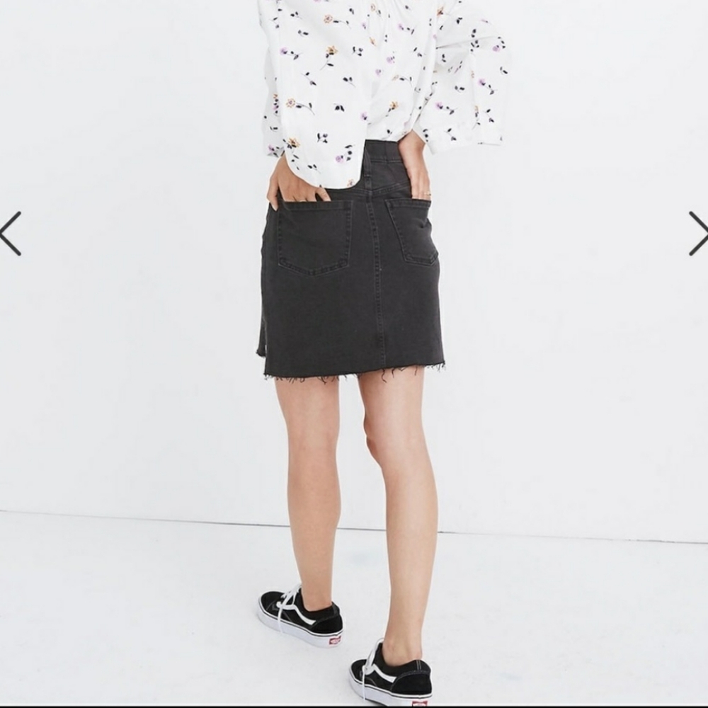 Madewell stretch mini skirt